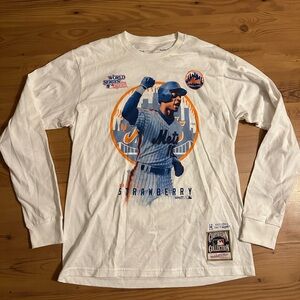 Mitchell & Ness NY Mets Darryl Strawberry Once Upon a Time in Queens